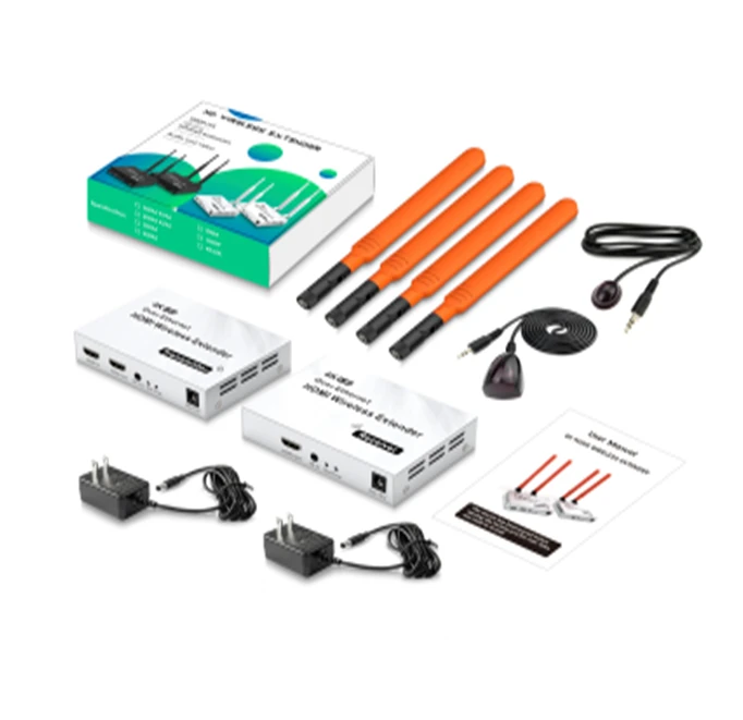 300M 4K Wireless HDMI Extender – 1TX To 4RX HDMI Wireless Transmitter And Receiver Kit best
